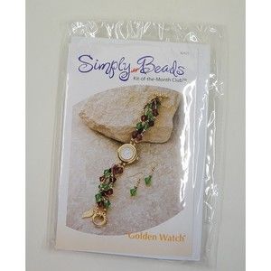 Annie’s Attic Simply Beads Kit of the Month Golden Watch BD925